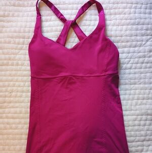 Lululemon Athletica Pink Tank Top